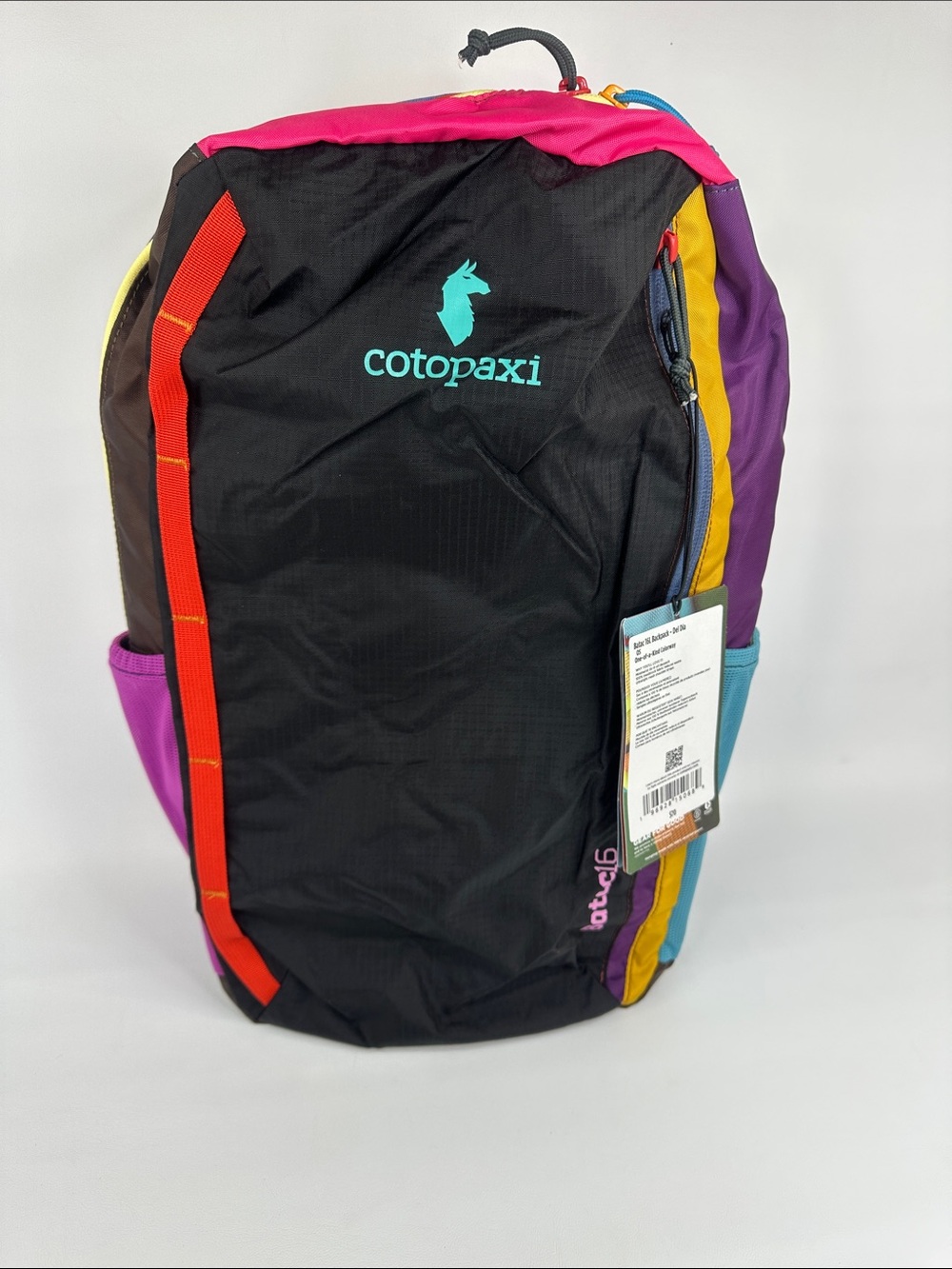 Cotopaxi Batac Del Día 16L Backpack One-of-a-Kind Multicolor Lightweight Daypack